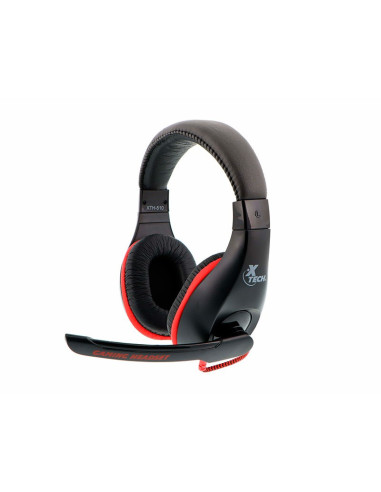 AUDIFONO ESTEREO XTECH GAMING CON MICROFONO 3.5 MM NEGRO/ROJO
L481.13