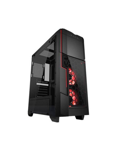 CASE AZZA GAMING CRIMSON 211 NEGRO