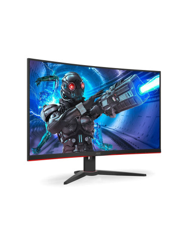 MONITOR LED AOC 31.5" CURVO WIDESCREEN 1920X1080 HDMI DISPLAY PORT VGA